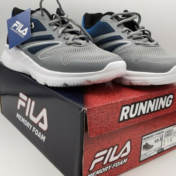 Fila Other - Fila Memory Panorama Running Men Shoes Size 10.5 Tennis Sneaker Gray